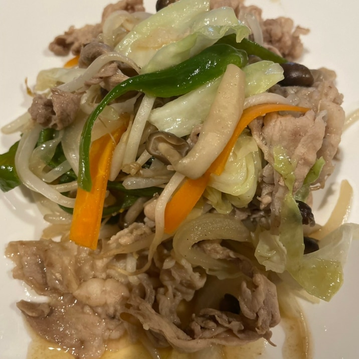 定番!ご飯がすすむ野菜炒め